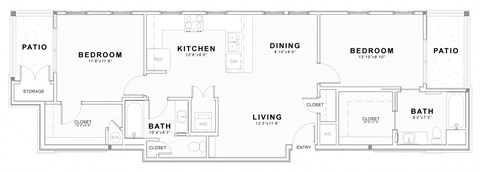 Retreat at Barton Creek B2 Floor Plan